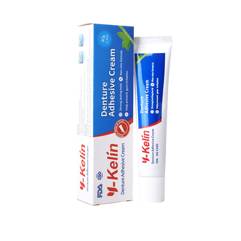 Crème adhésive pour dentier, 40g (1 paquet) ► Photo 1/4