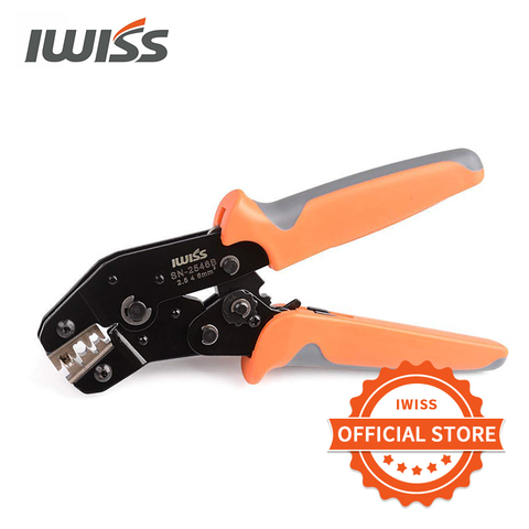 IWISS – connecteur PV SN-2546B MC3/4, outils de sertissage pour AWG14-10 2.5/4/6mm2, câble PV de panneau solaire avec fil EDM Die ► Photo 1/6