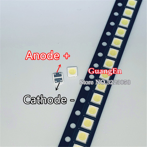 Rétro-éclairage LED CREE haute puissance 2W 200 6V 3030 lm, pièces, DOUBLE puce, blanc froid, Application TV LCD, Original ► Photo 1/3