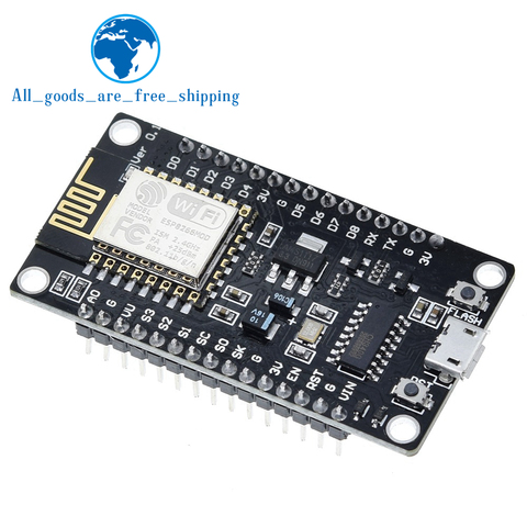 Module sans fil NodeMcu V3 CH340 Lua WIFI carte de développement d'internet des objets ESP8266 avec antenne Pcb et Port Usb pour Arduino ► Photo 1/6