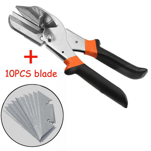 Angle cisaillement 45-135 degrés onglet Angle Cutter multifonction PVC PE plastique tuyau Angle ciseaux ménage décor à la maison plomberie outil ► Photo 1/6