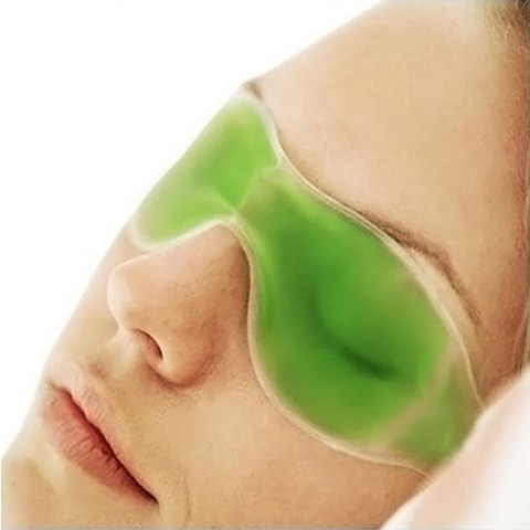 Masque pour les yeux en glace sommeil froid, compresse Gel anti-Fatigue pour les yeux, refroidissement, Relaxation, protection pour les yeux, outils de soins pour éliminer les cercles foncés ► Photo 1/6