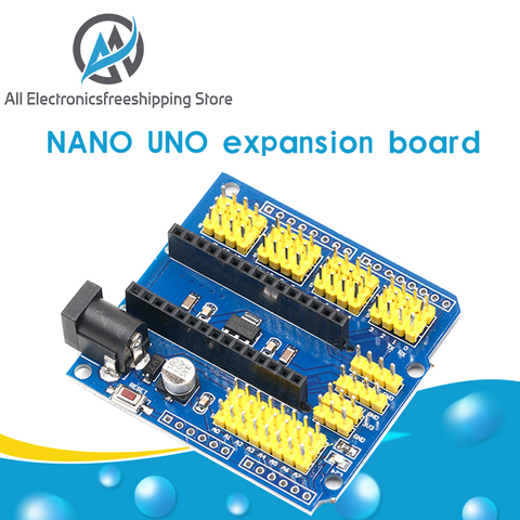 NANO i/o IO Module de bouclier de capteur d'expansion pour Arduino UNO R3 Nano V3.0 3.0 carte Compatible avec le contrôleur I2C PWM Interface 3.3V ► Photo 1/6