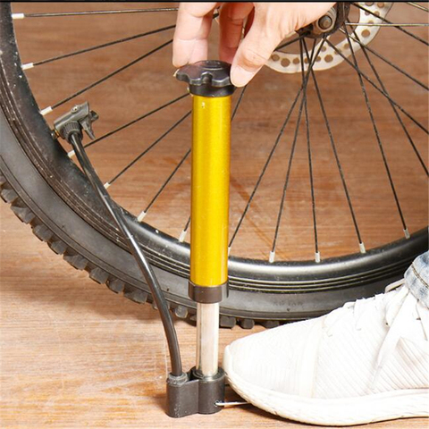 1 Pièces Vélo Gonfleur de Pompe À Main de Vélo Mini Vélo Haute Pression Pompe L'air Pompe À Balles Pour Le Basket-Ball De Football Vélo Accessoires ► Photo 1/6