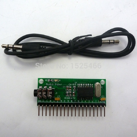 Décodeur Audio 16 canaux DTMF MT8870, décodeur vocal de téléphone, contrôleur pour Module de relais domotique intelligent ► Photo 1/6