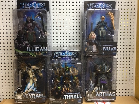 NECA héros de la tempête Arthas Raynor Sylvanas Tyrael NOVA Illidan PVC figurine modèle à collectionner jouet ► Photo 1/6