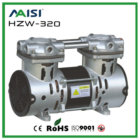 (HZW-320) pompe à Piston 110V /220V (AC) 50L/MIN pompe à Air haute pression 320 W pompe à vide à piston sans huile ► Photo 1/1