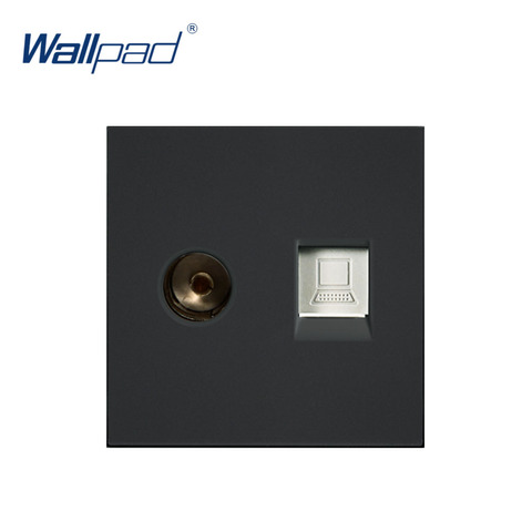 Wallpad – clé de sortie de données TV, pour Module uniquement 52x52mm ► Photo 1/6