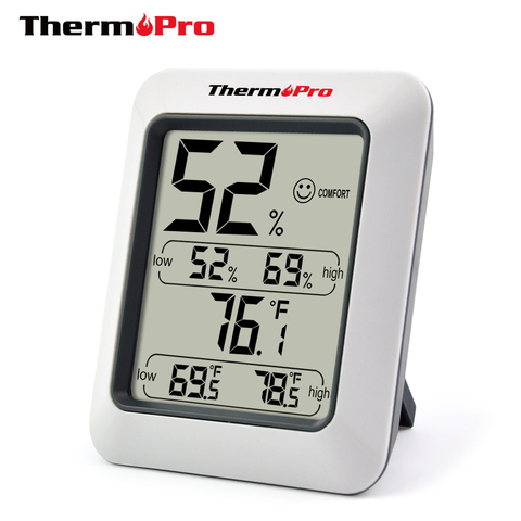 Thermopro TP50 haute précision hygromètre numérique thermomètre intérieur électronique température humidité hygromètre Station météo ► Photo 1/6