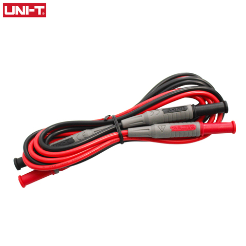 Fiche banane pour pinces multimètre, connecteur Double tête, fil de connexion UNI-T UT-L06, 1000V 20A ► Photo 1/5