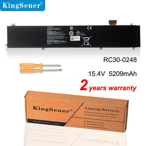 Kingsener – batterie pour ordinateur portable, 15.4V, 5209mAh, 80wh, RC30-0248, pour Razer Blade Stealth 15, RTX 2070, mac-q, LINGREN 15(i7 8750), 4ICP4/55/162 ► Photo 1/6