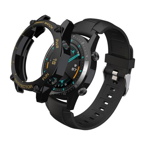 Étui de protection de montre de pare-chocs de protection de TPU pour Huawei GT2 46mm magic2 gt 2 accessoires de montre intelligente protecteur de coquille ► Photo 1/6