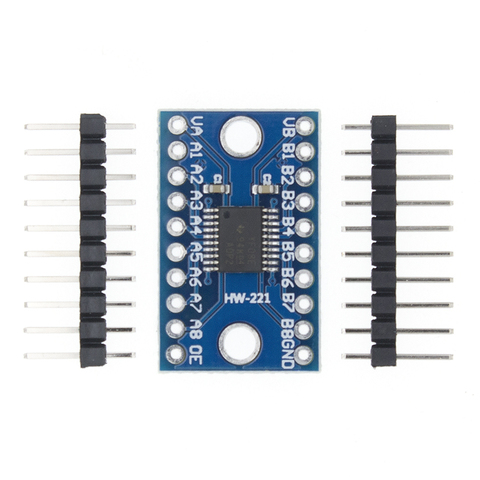 Convertisseur de niveau logique à 8 canaux, 3.3V 5V, conversion mutuelle bidirectionnelle TTL ► Photo 1/6