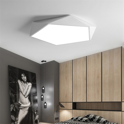 Plafonnier Led au design moderne, éclairage d'intérieur, luminaire de plafond, montage en Surface, idéal pour un salon, une chambre à coucher ou une cuisine, plafonnier Led ► Photo 1/6