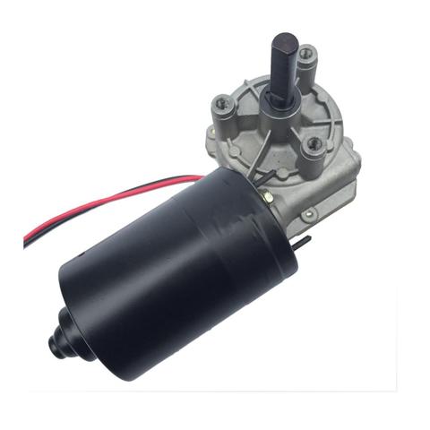 Moteur de boîte de vitesses à vis sans fin cc 60W 10-300 tr/min ► Photo 1/5