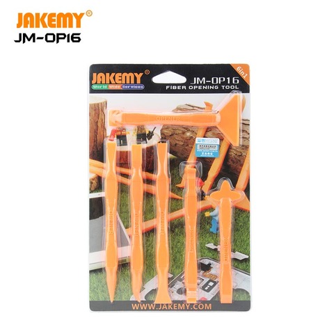 JAKEMY – pied-de-biche en Fiber antistatique JM-OP16, outils d'ouverture pour le démontage du support de téléphone portable, ordinateur portable, électronique, bricolage ► Photo 1/5