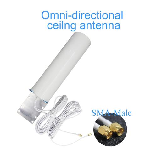 Antenne extérieure 3G 4G LTE SMA-M avec connecteur SMA mâle CRC9 TS9 pour Modem routeur 3G 4G, 10 mètres ► Photo 1/6