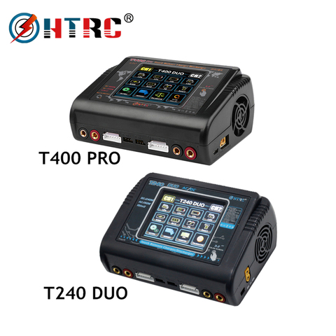 HTRC – chargeur Lipo T400/T240 DC 400W/240W, décharge pour LiPo LiHV LiFe Lilon NiCd NiMh Pb, chargeur de batterie pour modèles de jouets RC ► Photo 1/6