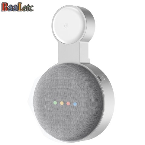 Prise support mural pour Google Home Mini Audio Assistant vocal prise dans la chambre salle de bain cuisine étude support de montage Audio ► Photo 1/6