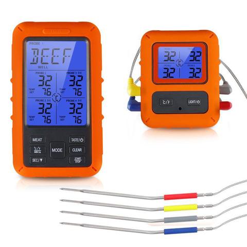 Thermomètre numérique à distance sans fil TS-TP40 pour cuisson de la viande au four pour BBQ ► Photo 1/6