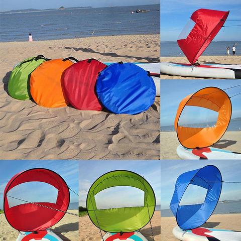 Voile de surf pour Kayak pliable Durable, pour bateau à rames, fenêtre d'été, livraison directe ► Photo 1/6