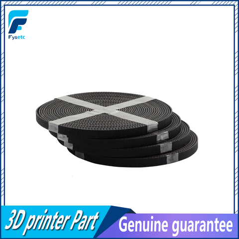 5 m/lot GT2-6mm calendrier ouvert ceinture largeur 6mm GT2 ceinture Rubbr Fiber De Verre coupé à longueur pour 3D imprimante en gros ► Photo 1/5