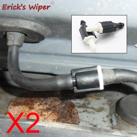 Erick's essuie-glace 2 pièces lave-glace anti-retour clapet anti-retour améliorer lave-glace pour Hyundai Getz référence 85321-26020 ► Photo 1/6