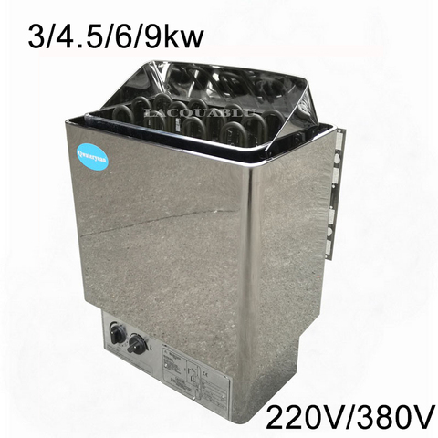 Générateur de vapeur pour chauffage domestique, chauffage de Sauna, 9kw, 8kw, 6kw, 220 kw, 380V, équipement de séchage pour Sauna ► Photo 1/4