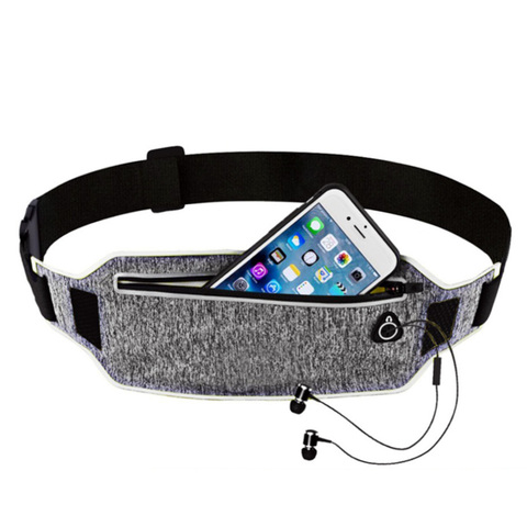 Ceinture de Sport professionnelle pour hommes et femmes, avec pochette cachée, pour téléphone portable ► Photo 1/6