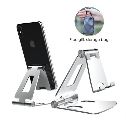 LINGCHEN – support de téléphone portable pliable en métal, pour iPhone 11, Samsung, Xiaomi mi 9, 7, 8, X, XS ► Photo 1/6