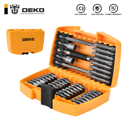 DEKO 46 en 1 jeu de tournevis Phillips/embouts à fente avec Kit d'outils à main de réparation d'appareils ménagers multi-outils magnétiques ► Photo 1/5