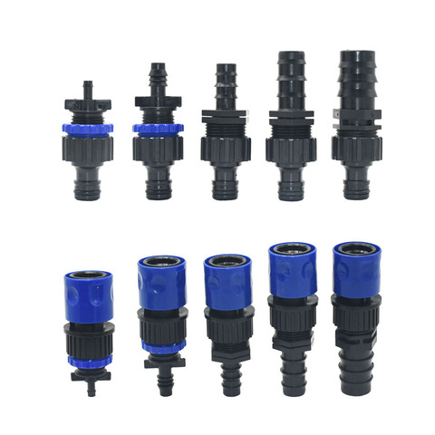 Connecteur rapide pour tuyau d'eau, 1 pièce, 1/4, 3/8, 1/2, 3/4, 1 pouce, 4/7mm, 8/11mm, 16mm, 20mm, 25mm ► Photo 1/6