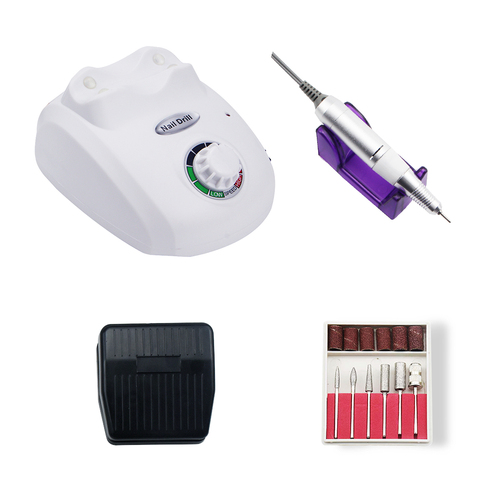 Ponceuse électronique pour vernis à ongles, 35000/20000 tr/min, Kit de manucure et pédicure, équipement pour Nail Art ► Photo 1/6