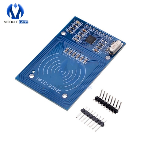 Module sans fil RFID RC522 pour lecteur et capteur Arduino, Interface de carte I2C IIC SPI, DC 3.3V 13.56MHz ► Photo 1/2