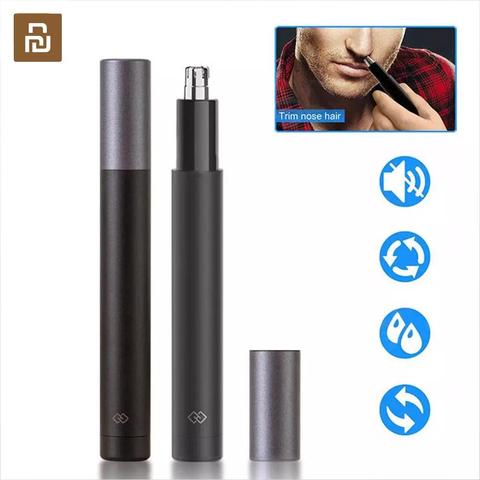 Nouveau Youpin électrique Mini nez tondeuse HN1 Portable oreille nez cheveux rasoir Clipper étanche sûr nettoyant outil pour hommes ► Photo 1/6