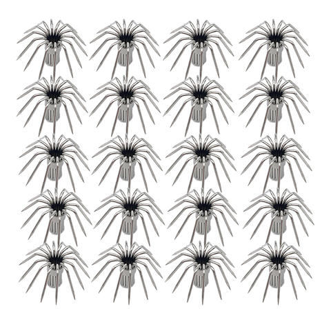 Multi-taille seiche calmar gabarit leurre crochets pointus parapluie crochets pour crevette pieuvre (paquet de 20 pièces) ► Photo 1/5