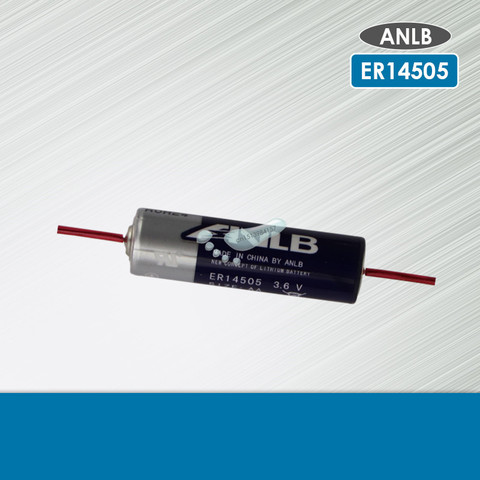 ANLB – batterie au lithium industriel 3.6V ER14505 14505 2400mah AA, LR6 R6P pour contrôle PLC, batteries Li-ion avec broches, 1 pièces ► Photo 1/5