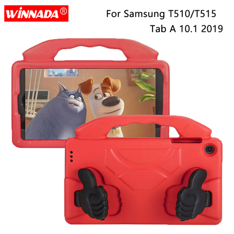 Pour tablette Samsung T510 étui enfants couverture antichoc EVA mousse à main pour Samsung Galaxy Tab A 10.1 2022 étui SM-T510 / T515 ► Photo 1/6