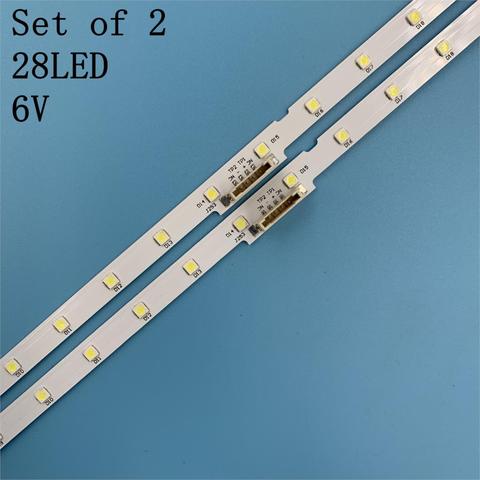 Bande de rétro-éclairage LED 28LED pour Samsung, 2 pièces, BN96-45954A, nouveau ► Photo 1/5