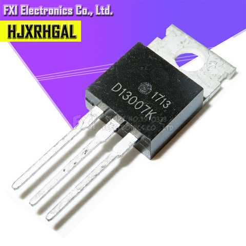 Lot de 10 transistors originaux et authentiques D13007K TO-220 ► Photo 1/2