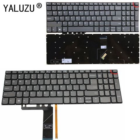 YALUZU nouveau clavier d'ordinateur portable américain pour Lenovo IdeaPad L340-15 L340-15API clavier noir américain L340-15IWL ► Photo 1/4