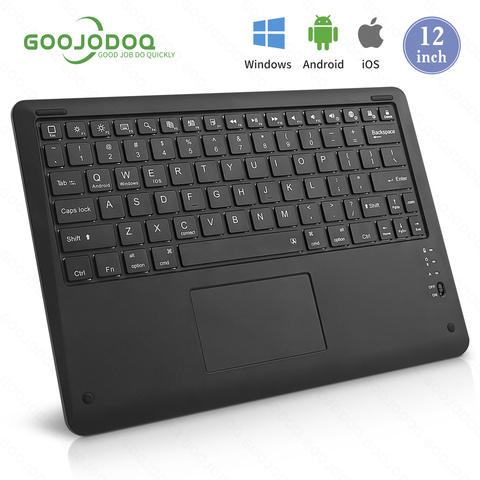 Clavier sans fil Bluetooth 12 pouces pour iPad Pro 2022 11 12.9, Android, ios, Windows ► Photo 1/6