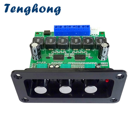 Tenghong TPA3118D2 carte amplificateur de son 2*30W + 60W amplificateurs de puissance numériques 2.1 Subwoofer Amplificador Audio ampli avec panneau bricolage ► Photo 1/6