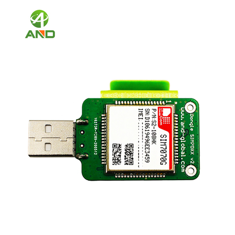 Dongle USB SIM7070G LTE CAT M, module nb-iot GPRS, 1 pièce ► Photo 1/4