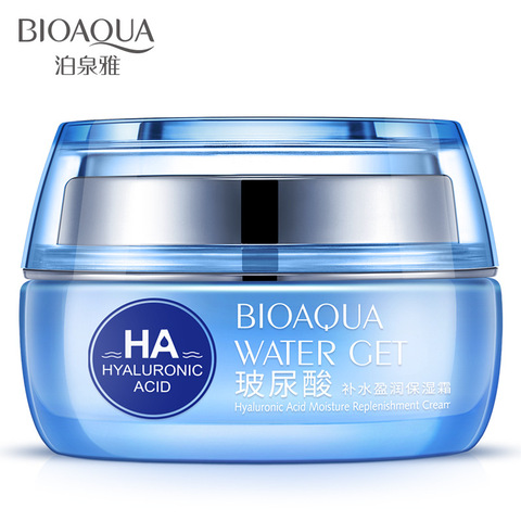 BIOAQUA hydratants crème de réapprovisionnement acide hyaluronique crèmes de jour visage soins de la peau blanchissante HA Anti-âge Anti-rides ► Photo 1/5