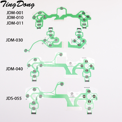 Remplacement pour Sony Playstation 4 PS4/Pro JDM 050 040 030 001 contrôleur Film conducteur Circuit imprimé clavier câble flexible ► Photo 1/5