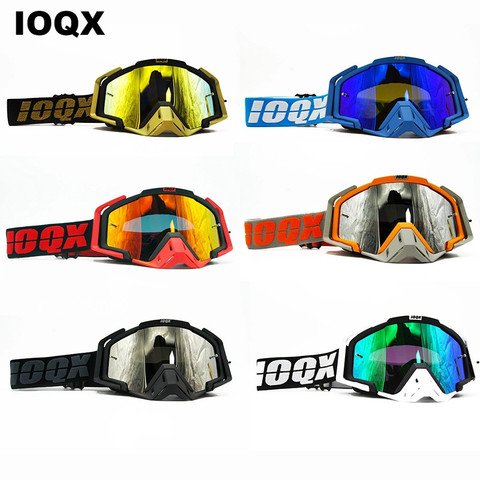 Lunettes de soleil pour Moto | Lunettes d'extérieur, ATV pour Motocross, Casque, IOQX MX lunettes de Casque pour Moto ► Photo 1/6