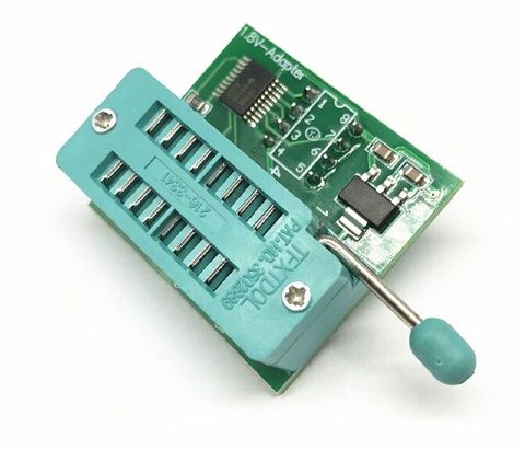 Adaptateur 1.8 V pour Iphone ou carte mère 1.8 V SPI Flash SOP8 DIP8 W25 MX25 utilisation sur les programmeurs TL866CS TL866A EZP2010 EZP2013 CH341 ► Photo 1/1