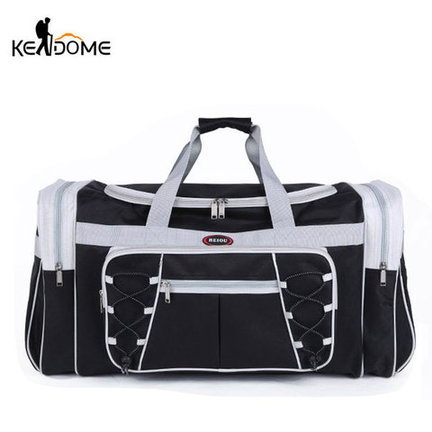 Imperméable à l'eau en Nylon bagages sacs De Sport en plein air Sac grand voyage Tas pour femmes hommes voyage polochon Sac De Sport sacs à main Sac XA15WD ► Photo 1/6