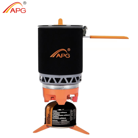 APG – brûleur à gaz de Camping Portable, 1600ML, système de cuisson pour cuisinière à gaz, sans fluor ► Photo 1/6